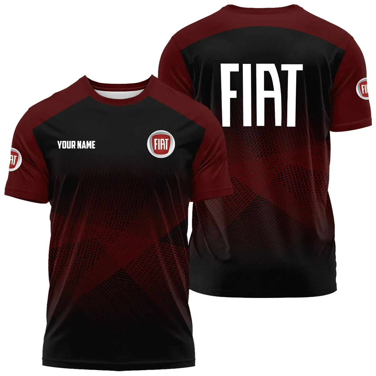 Fiat Exclusive Logo T-Shirt OUFAPLTS081902FTZ - Fiat T-Shirt