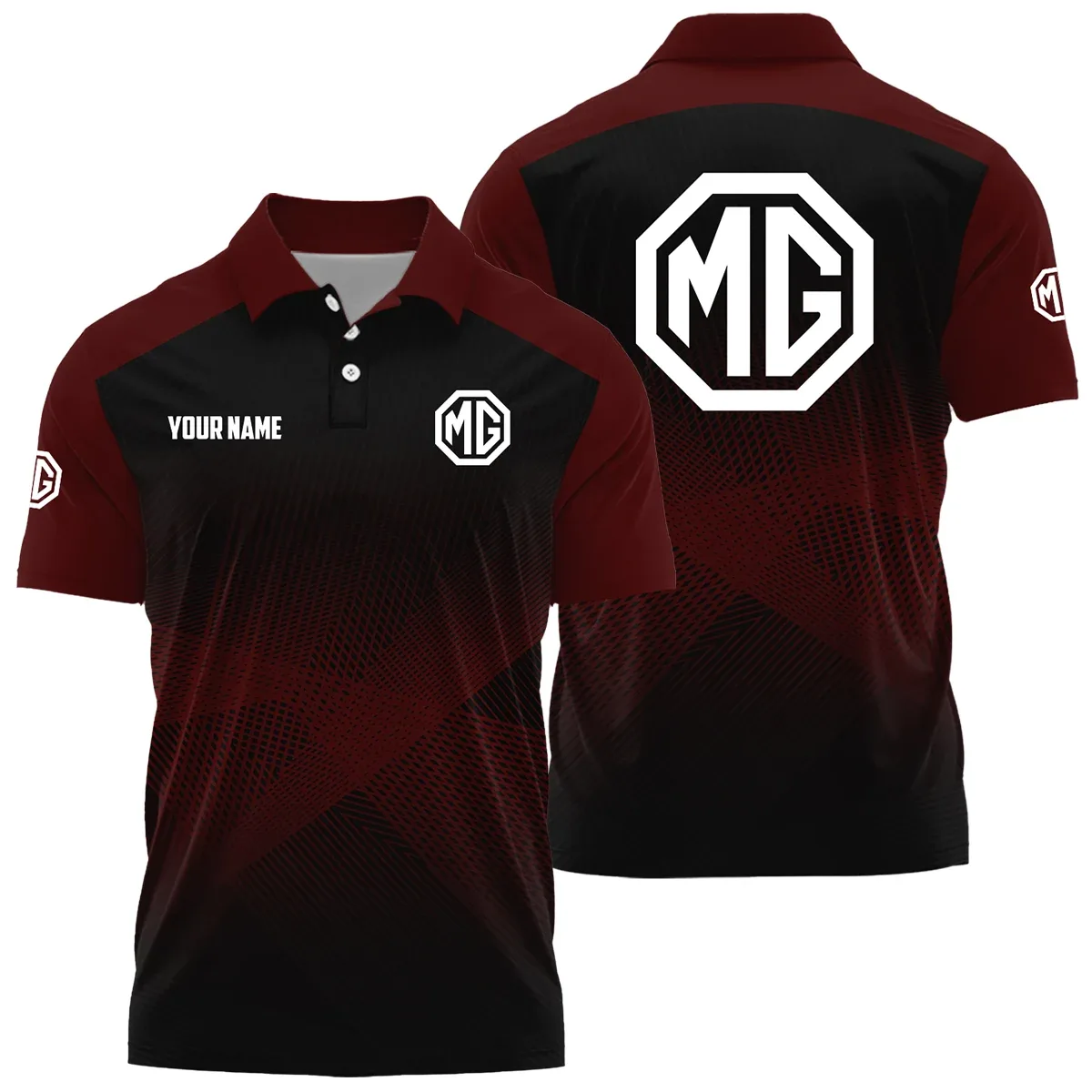 MG Cars Exclusive Logo Polo Shirt OUFAPLTS081902MGZ - MG Cars Polo Shirt