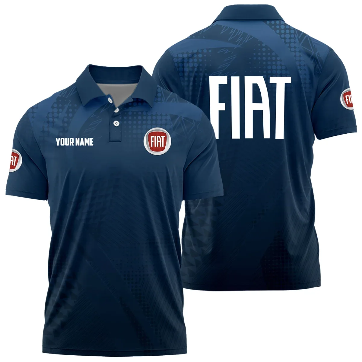 Fiat Exclusive Logo Polo Shirt OUFAPLTS081907FTZ - Fiat Polo Shirt