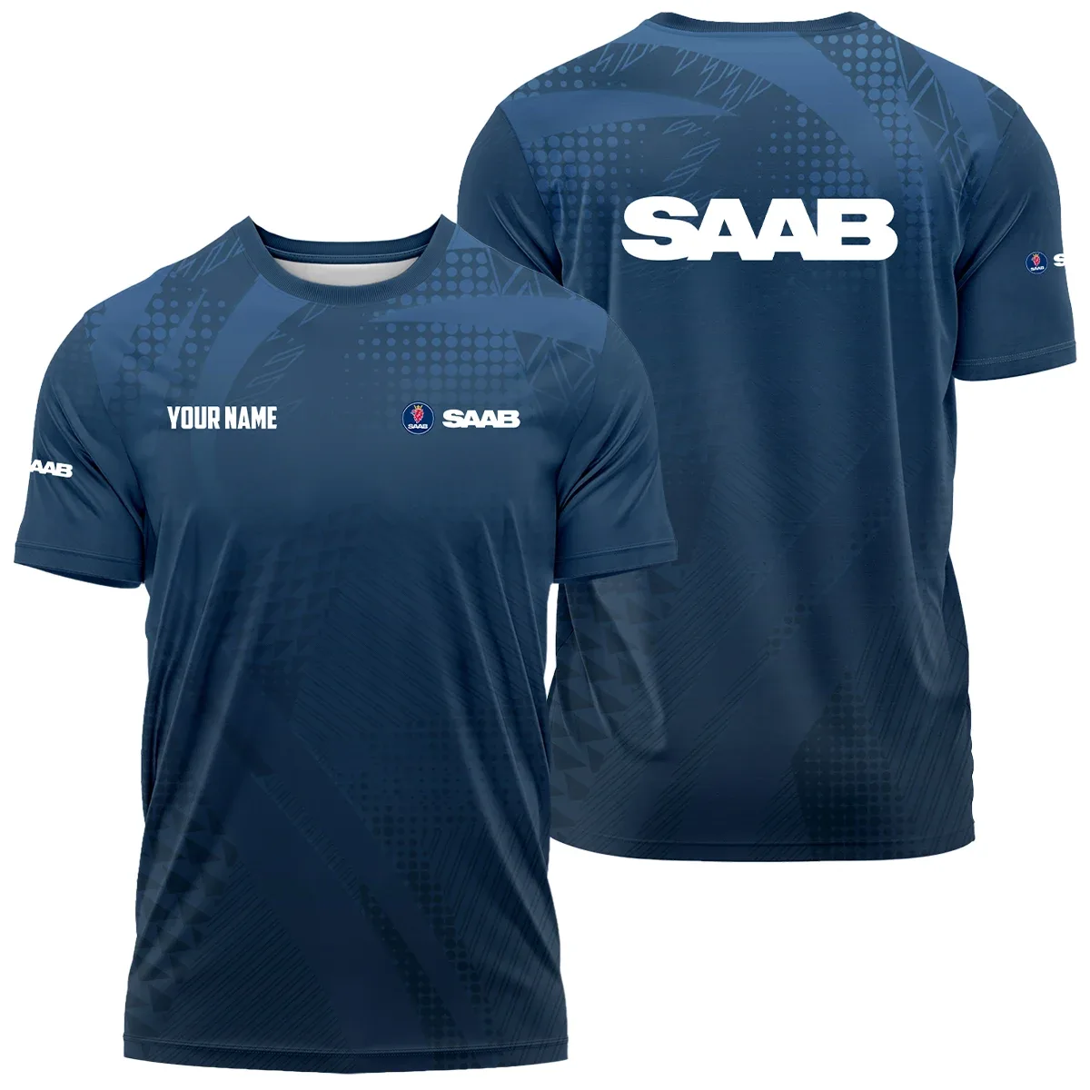 Saab Exclusive Logo T-Shirt OUFAPLTS081907SBZ - Saab T-Shirt