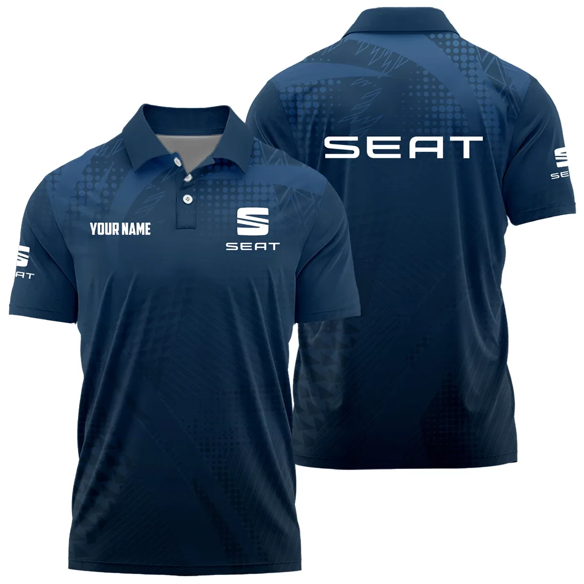 SEAT Cars Exclusive Logo Polo Shirt OUFAPLTS081907SETZ - SEAT Cars Polo Shirt