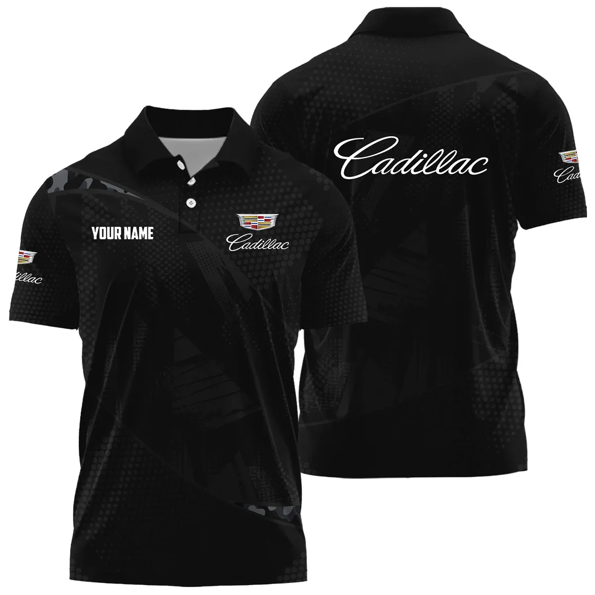 Cadillac Exclusive Logo Polo Shirt OUFAPLTS081912CDZ - Cadillac Polo Shirt