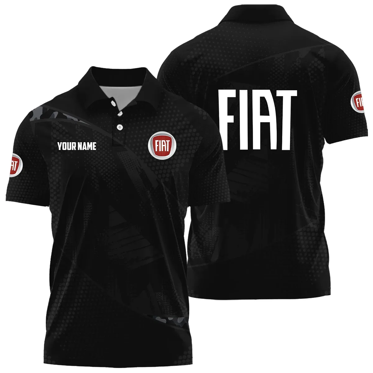Fiat Exclusive Logo Polo Shirt OUFAPLTS081912FTZ - Fiat Polo Shirt