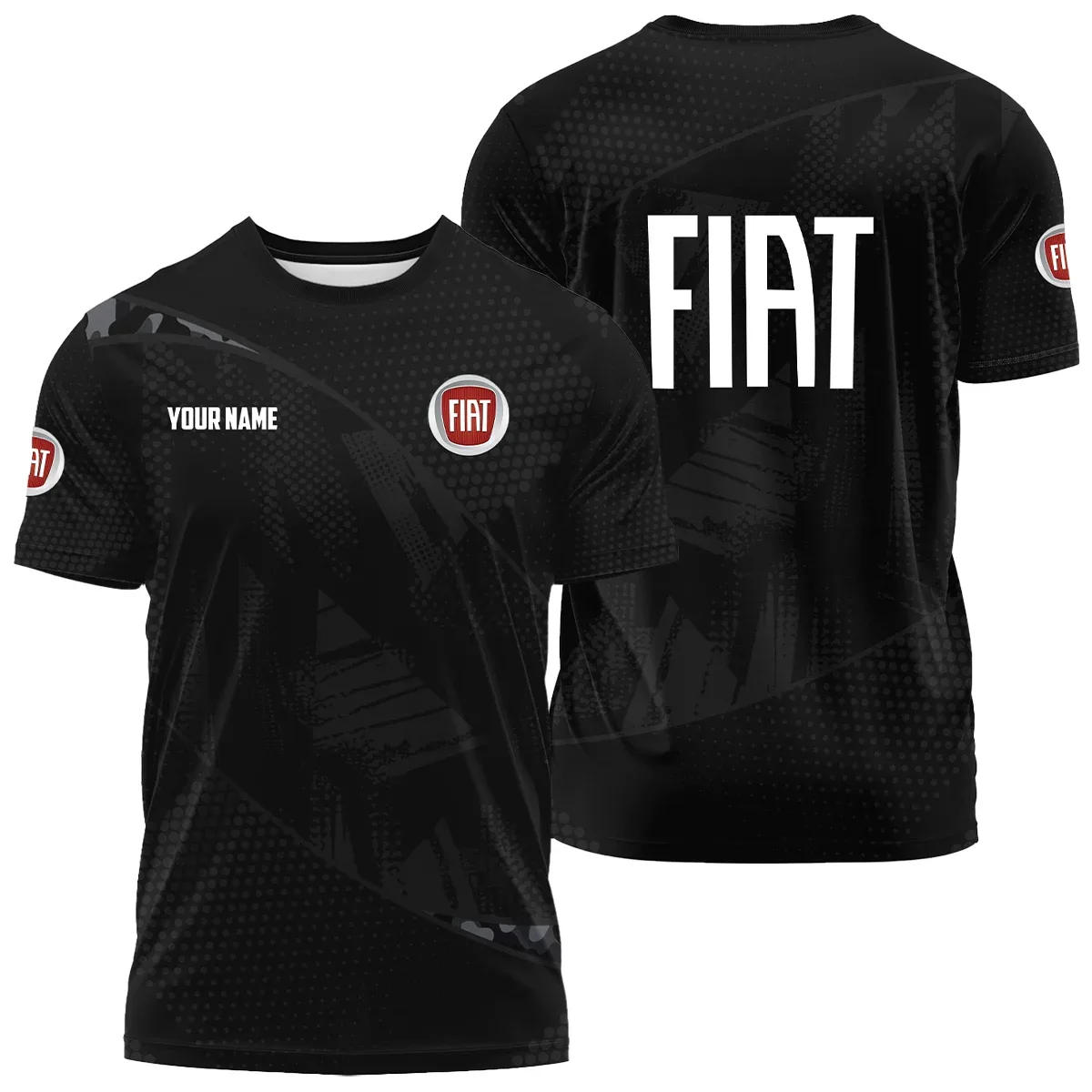 Fiat Exclusive Logo T-Shirt OUFAPLTS081912FTZ - Fiat T-Shirt