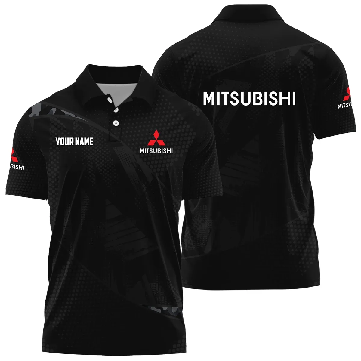 Mitsubishi Exclusive Logo Polo Shirt OUFAPLTS081912MSBZ - Mitsubishi Polo Shirt