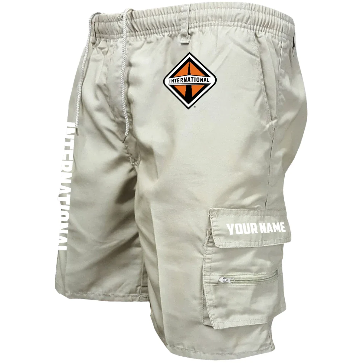 International Trucks Exclusive Logo Workwear Casual Shorts OUFAWCS0819INZ - International Trucks Shorts
