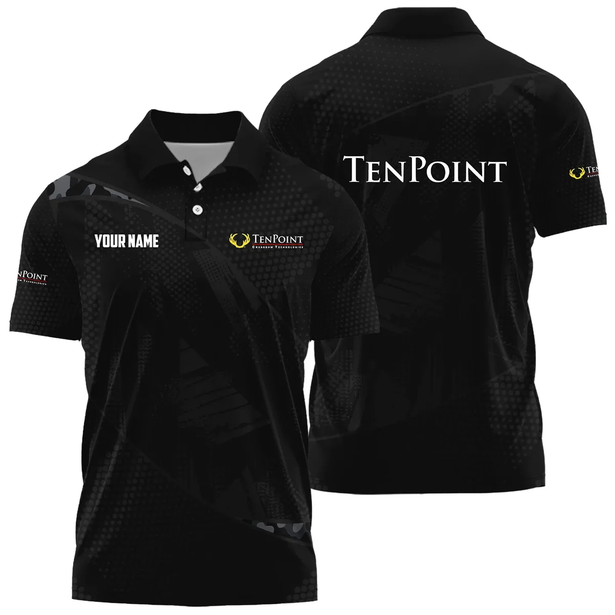 TenPoint Crossbow Exclusive Logo Polo Shirt OUHUPLTS081512TPZ - TenPoint Crossbow Polo Shirt