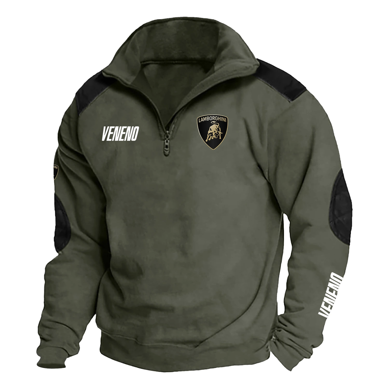 Lamborghini Veneno   Exclusive Logo Tactical Quarter-Zip Sweatshirt HTSCSLBGVEN - Lamborghini Veneno   Sweatshirt