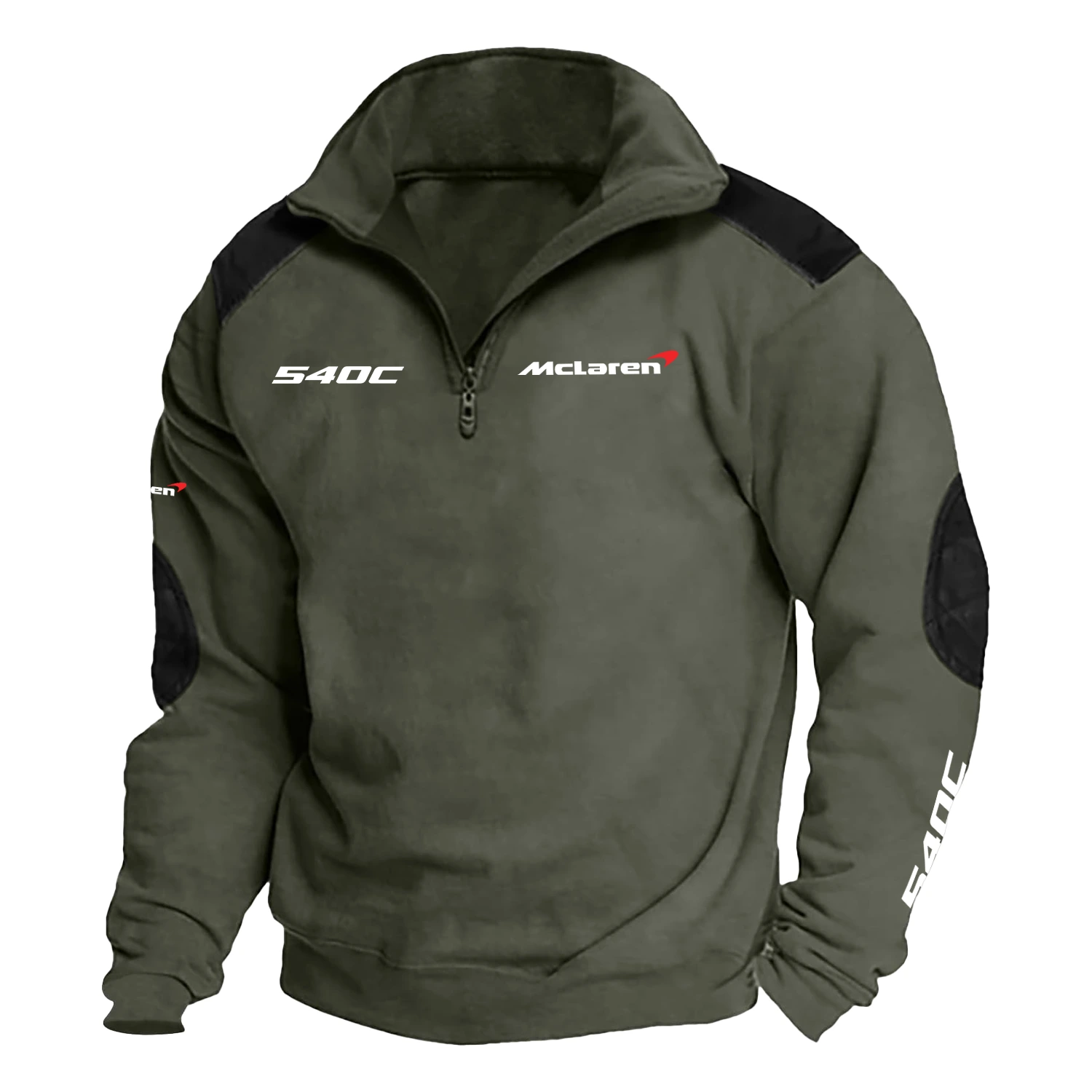 McLaren 540C   Exclusive Logo Tactical Quarter-Zip Sweatshirt HTSCSMcL540 - McLaren 540C   Sweatshirt