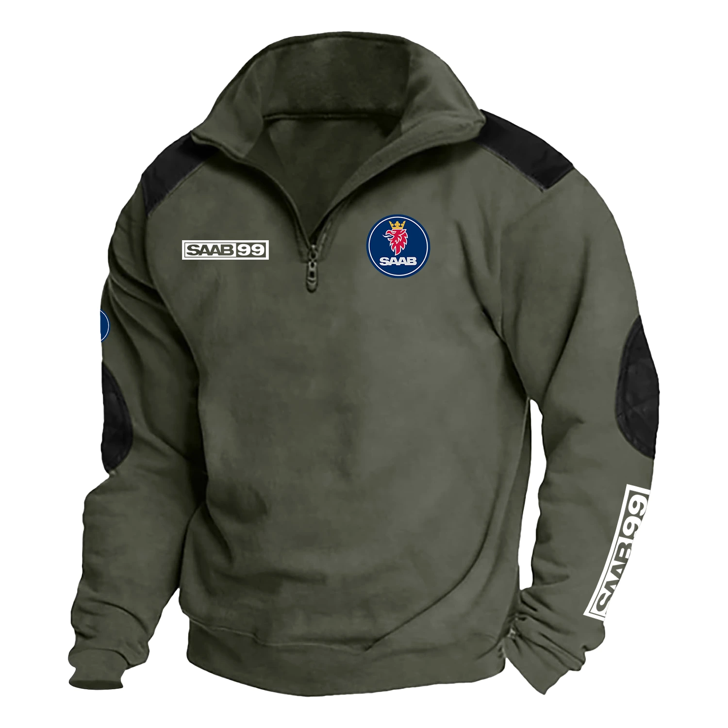 Saab 99   Exclusive Logo Tactical Quarter-Zip Sweatshirt HTSCSSB099 - Saab 99   Sweatshirt