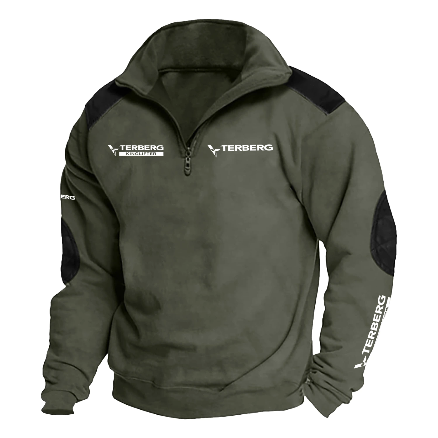 Terberg Kinglifter   Exclusive Logo Tactical Quarter-Zip Sweatshirt HTSCSTBKIN - Terberg Kinglifter   Sweatshirt