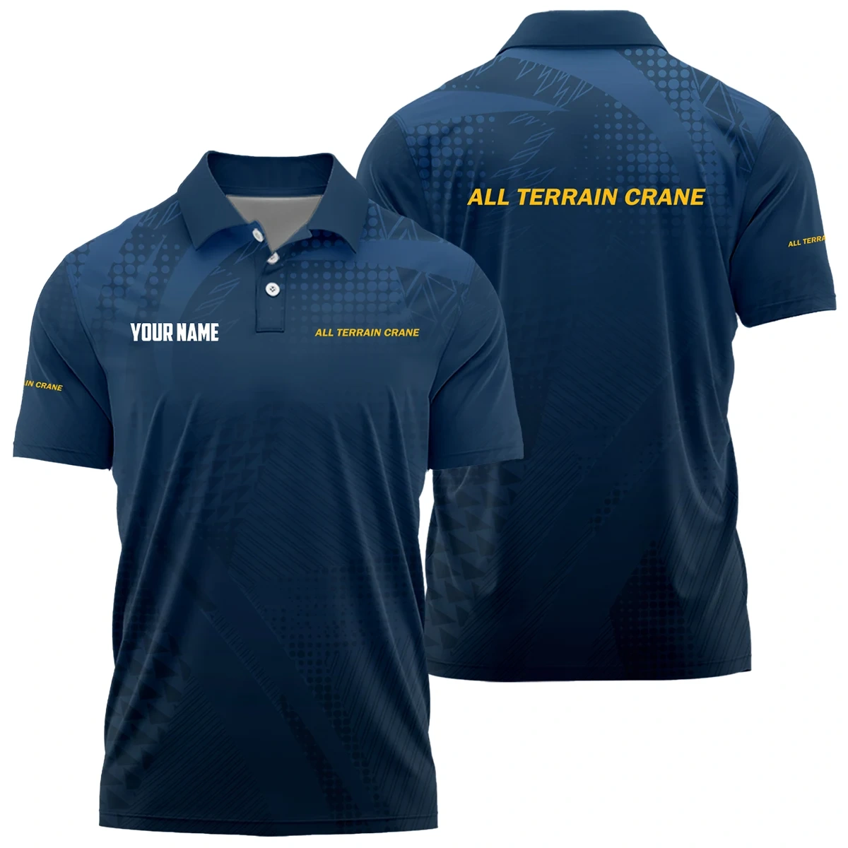 All Terrain Crane Exclusive Logo Polo Shirt NBCRPLTS160107ATCZ - All Terrain Crane Polo Shirt