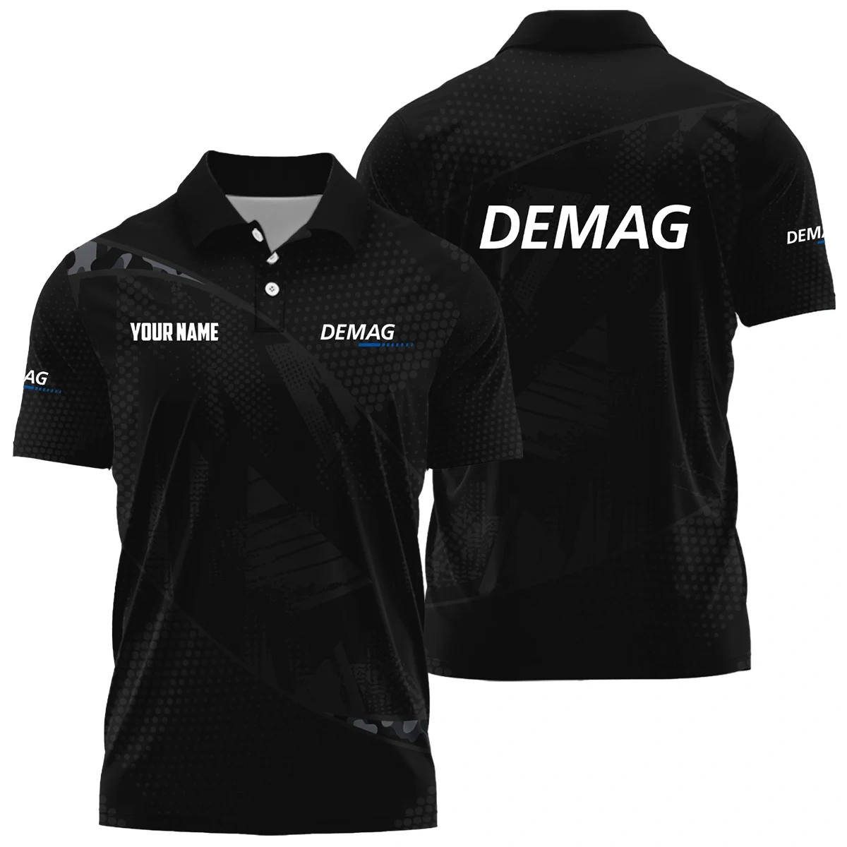 Demag Cranes Exclusive Logo Polo Shirt NBCRPLTS160112DGZ - Demag Cranes Polo Shirt