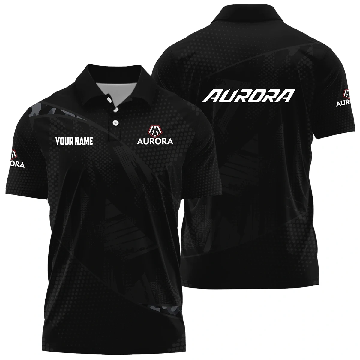 Aurora Track Systems Exclusive Logo Polo Shirt NBSGPLTS090112ATZ - Aurora Track Systems Polo Shirt