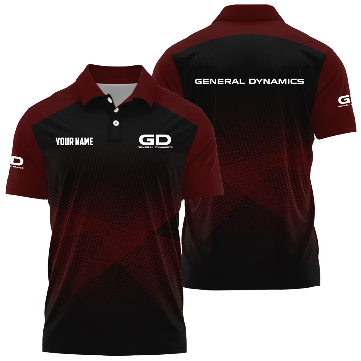 General Dynamics European Land Systems Exclusive Logo Polo Shirt NBTVPLTS100102GDZ - General Dynamics European Land Systems Polo Shirt