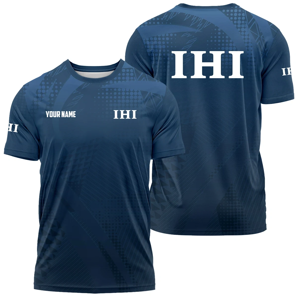 IHI Construction Machinery Exclusive Logo T-Shirt NBTVPLTS100107IHZ - IHI Construction Machinery T-Shirt
