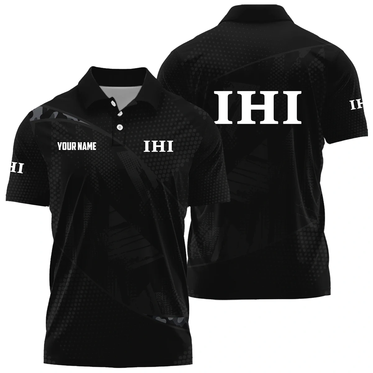 IHI Construction Machinery Exclusive Logo Polo Shirt NBTVPLTS100112IHZ - IHI Construction Machinery Polo Shirt