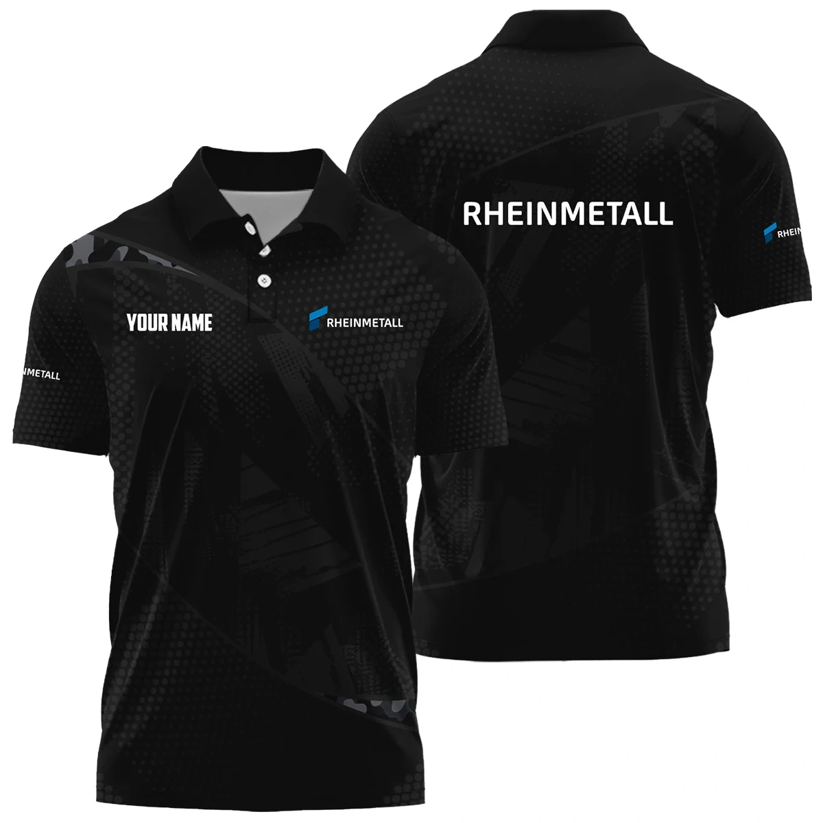 Rheinmetall Exclusive Logo Polo Shirt NBTVPLTS100112RNZ - Rheinmetall Polo Shirt