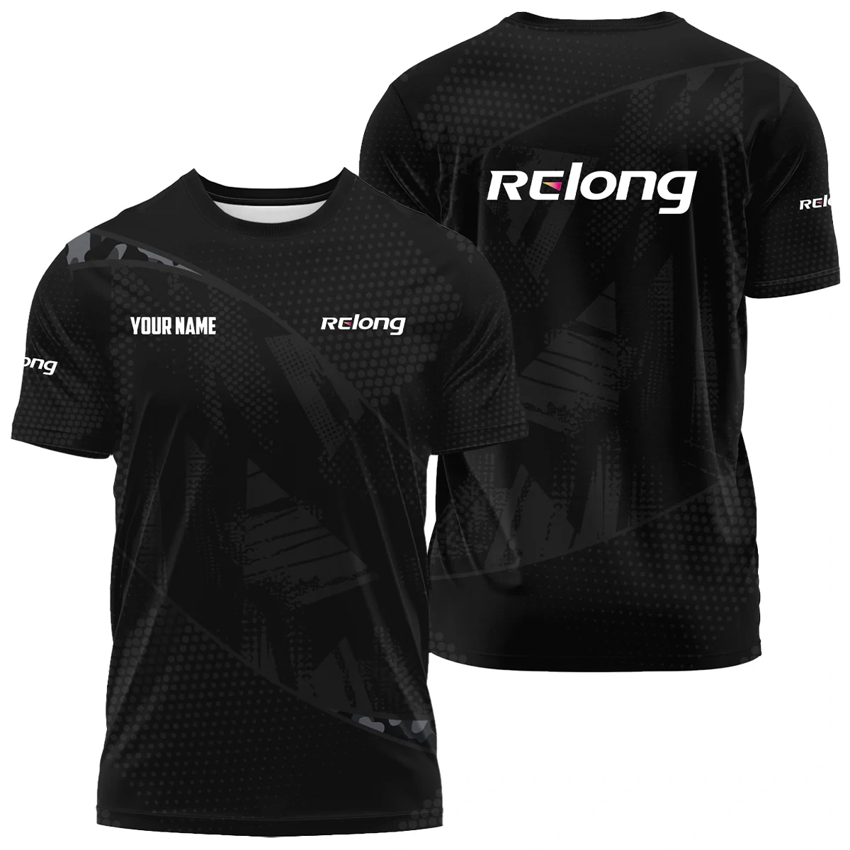 Relong Tech Exclusive Logo T-Shirt NBTVPLTS100112RTZ - Relong Tech T-Shirt