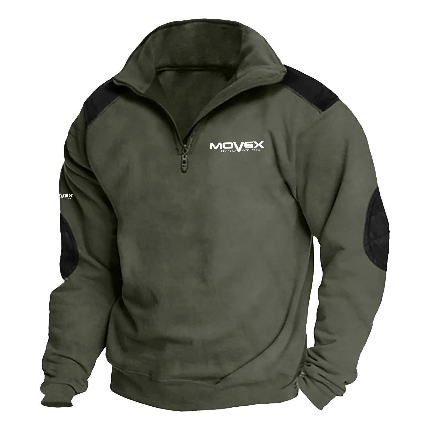 Movex Innovation Exclusive Logo Tactical Quarter-Zip Sweatshirt NBTVSCS1001MIZ - Movex Innovation Sweatshirt