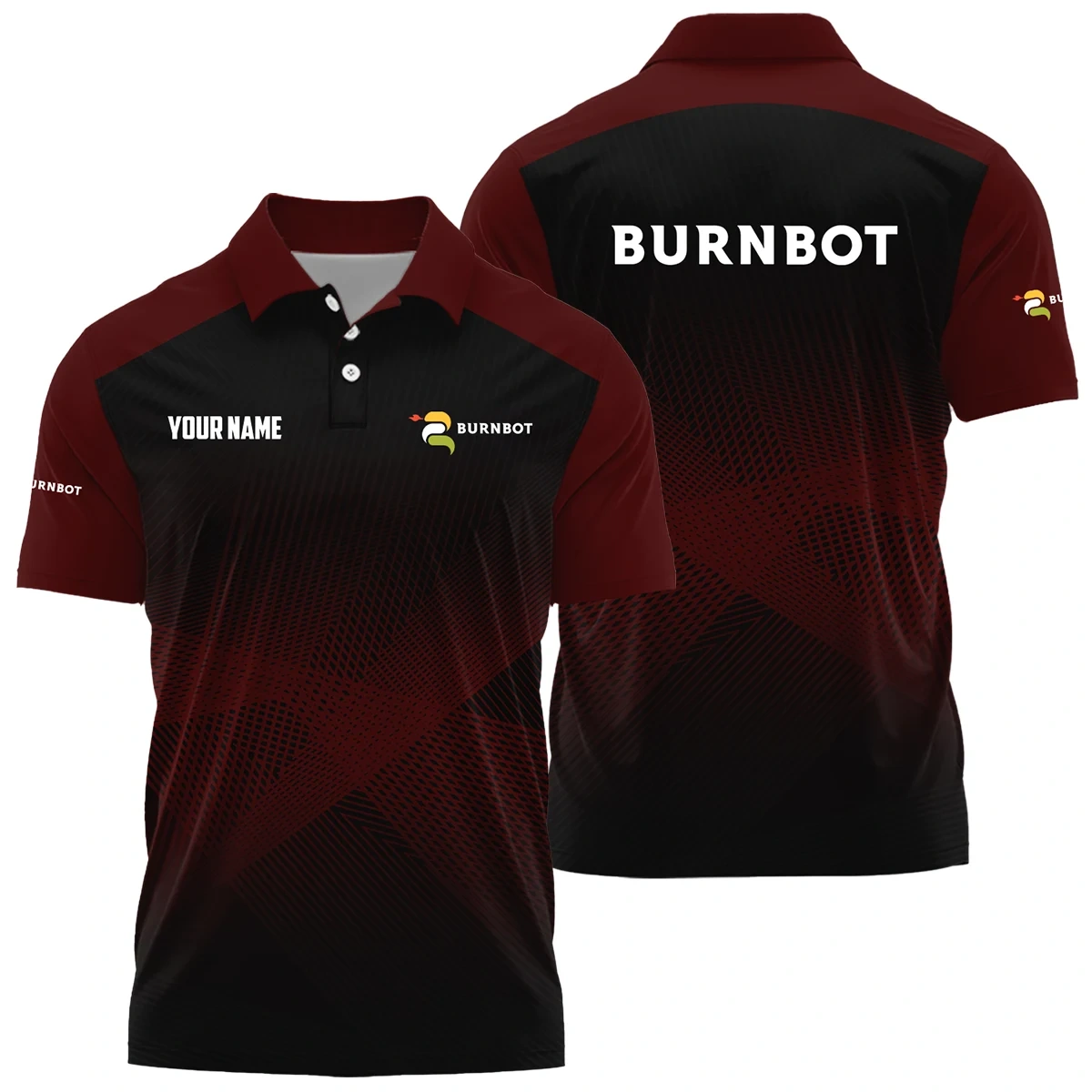 BurnBot Exclusive Logo Polo Shirt NBVMPLTS140102BUZ - BurnBot Polo Shirt