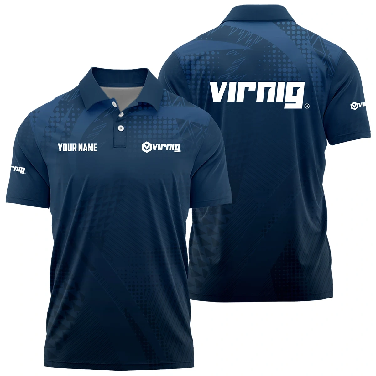 Virnig Manufacturing Exclusive Logo Polo Shirt NBVMPLTS140107VRZ - Virnig Manufacturing Polo Shirt