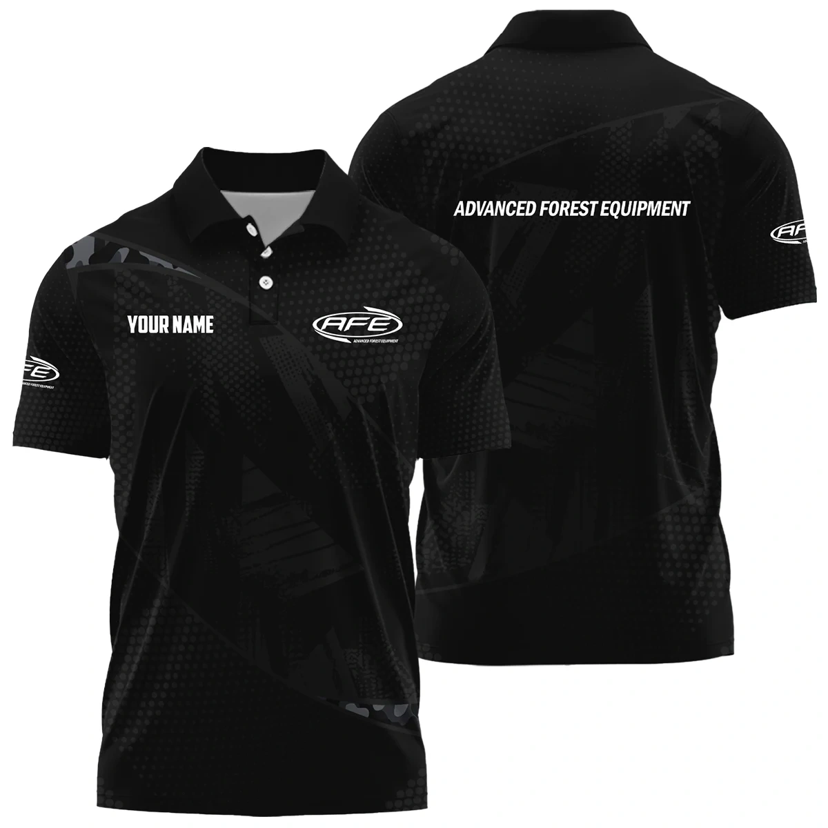 Advanced Forest Equipment Exclusive Logo Polo Shirt NBVMPLTS140112AFZ - Advanced Forest Equipment Polo Shirt
