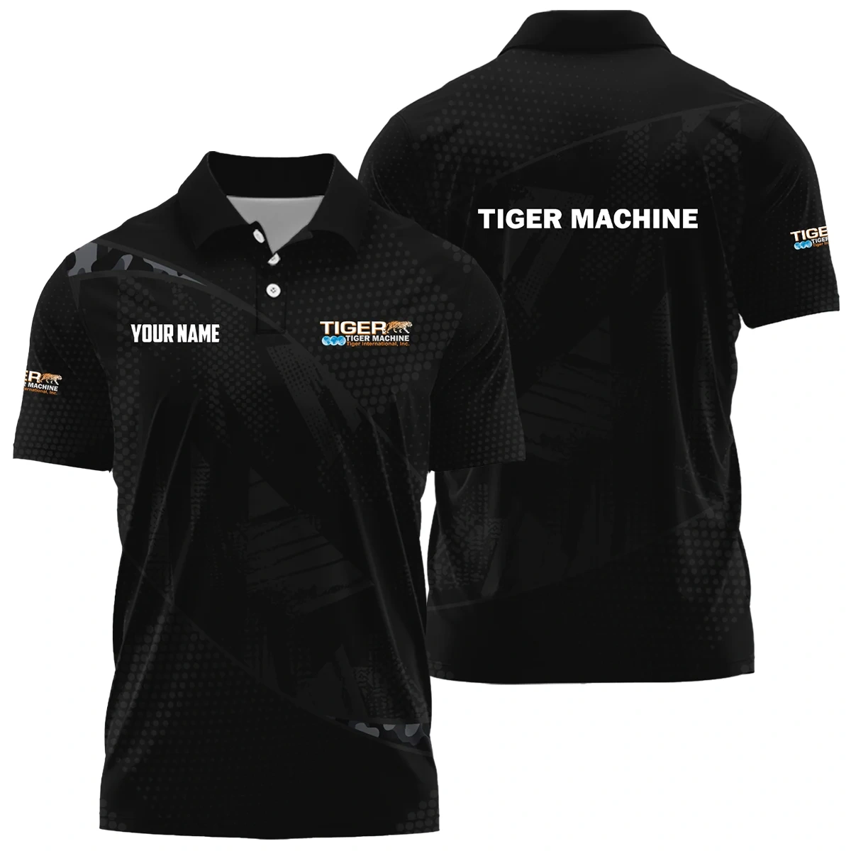 Tiger Machinery Exclusive Logo Polo Shirt NBVMPLTS140112TMZ - Tiger Machinery Polo Shirt