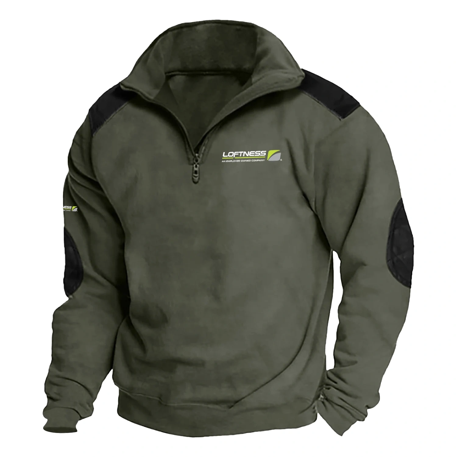 Loftness Exclusive Logo Tactical Quarter-Zip Sweatshirt NBVMSCS1401LOZ - Loftness Sweatshirt