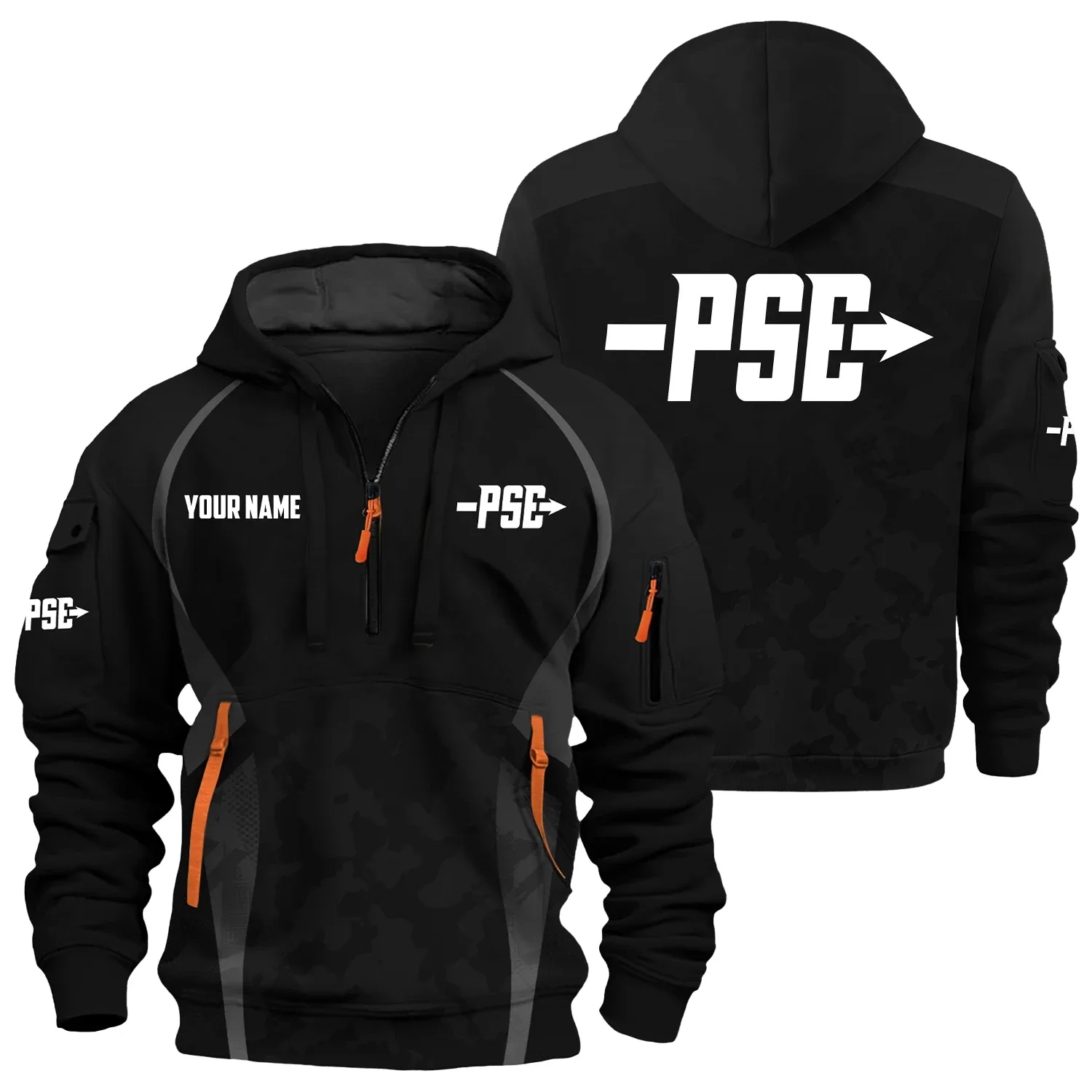 PSE Archery Exclusive Hoodie Half Zipper OUHU3DHHZ13PAZ