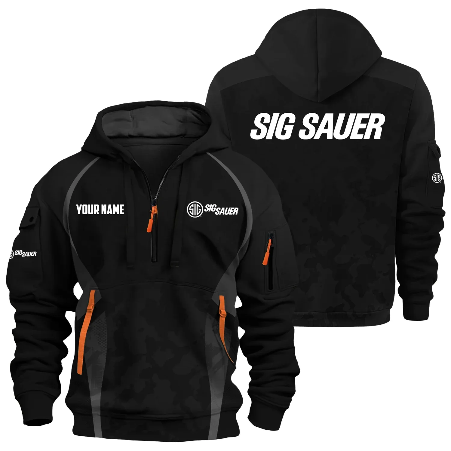 SIG Sauer Exclusive Hoodie Half Zipper OUHU3DHHZ13SSZ