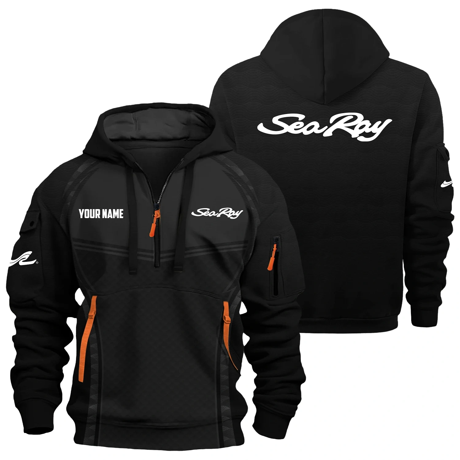 Sea Ray Exclusive Hoodie Half Zipper TTFSHHZ3D081914SYZ