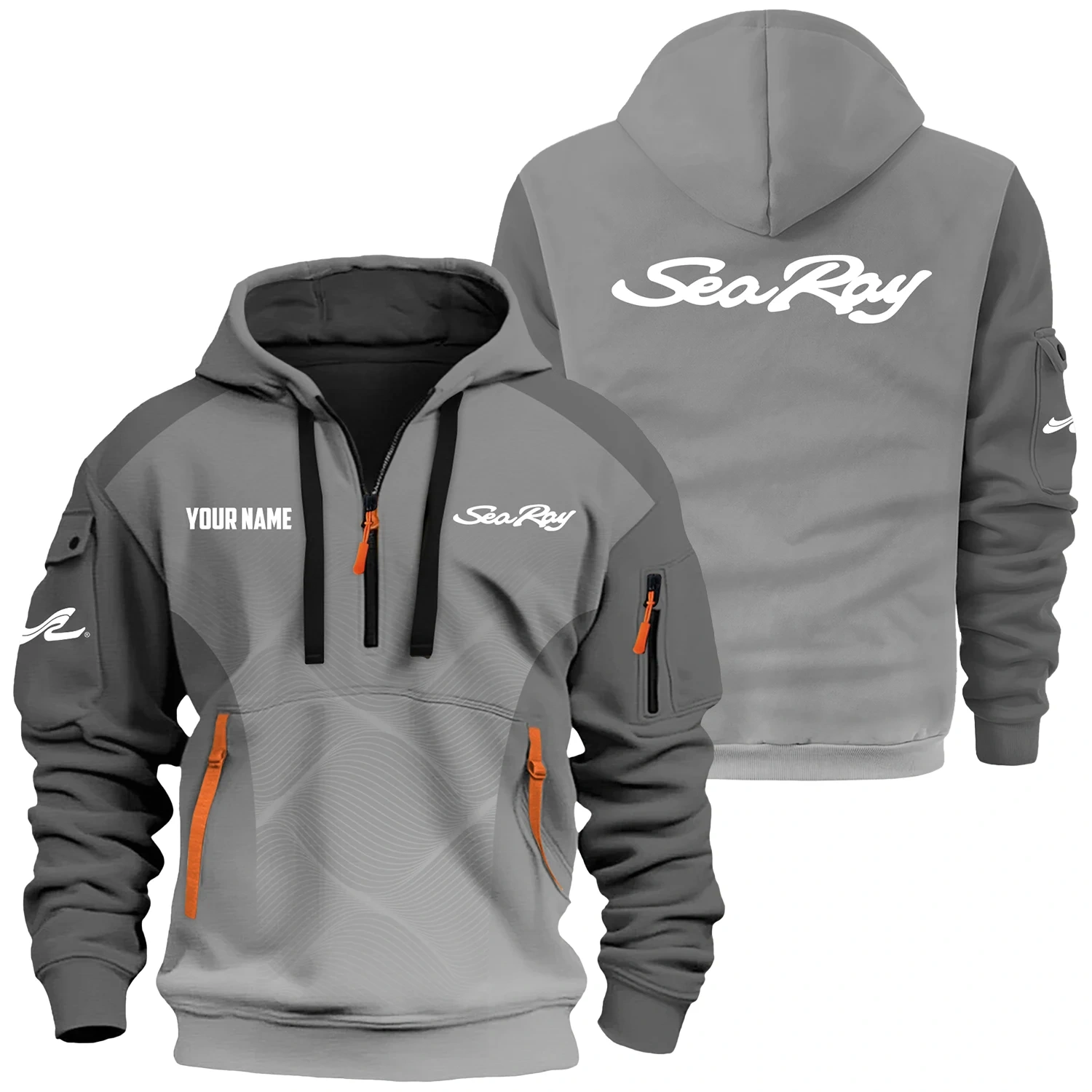 Sea Ray Exclusive Hoodie Half Zipper TTFSHHZ3D0819C05SYZ