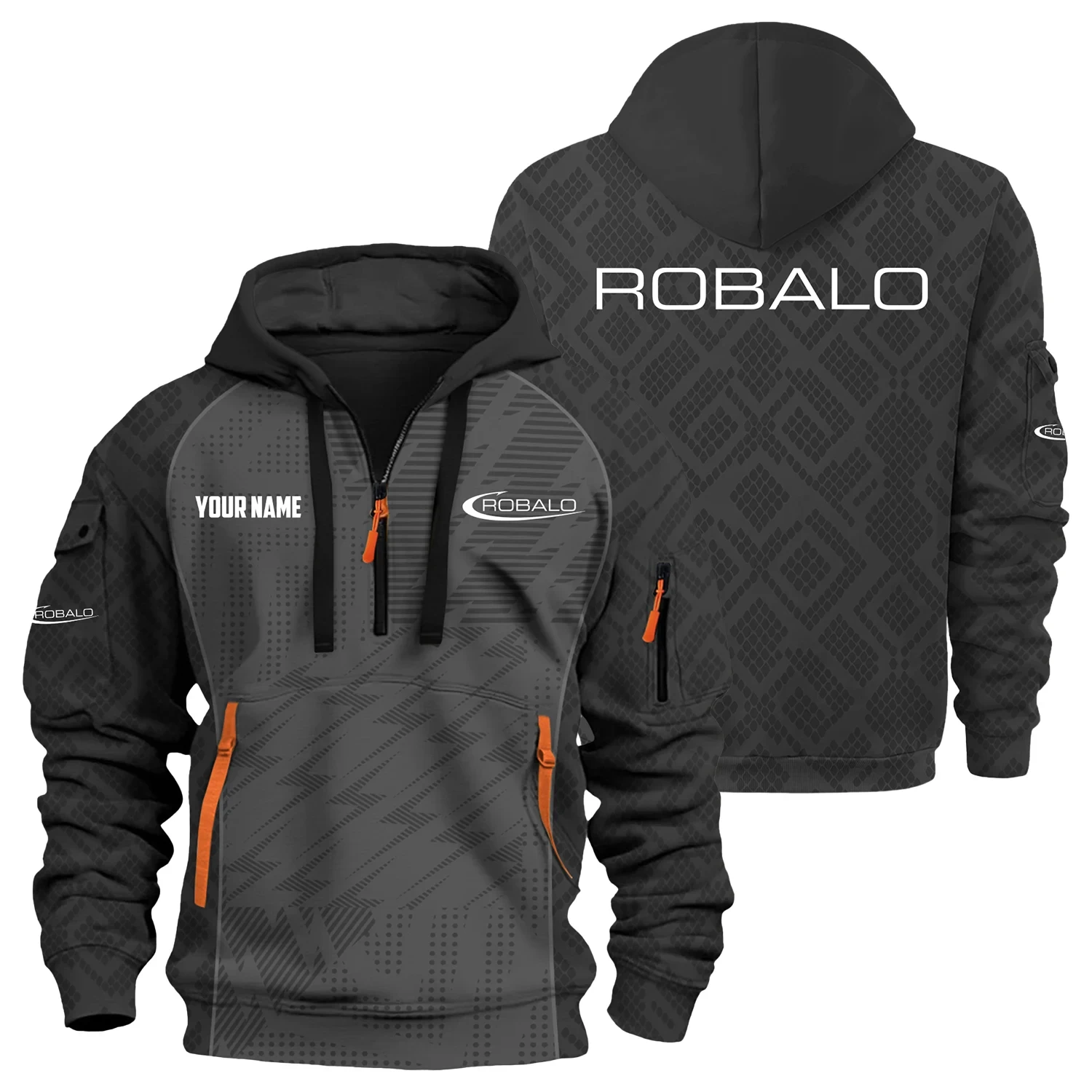 Robalo Exclusive Hoodie Half Zipper TTFSHHZ3D0819C08RLZ