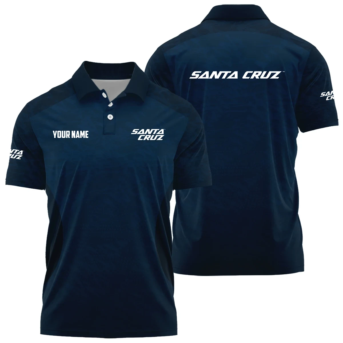 Santa Cruz Exclusive Logo Polo Shirt OSBCLPLTS121101SAZ - Santa Cruz Polo Shirt
