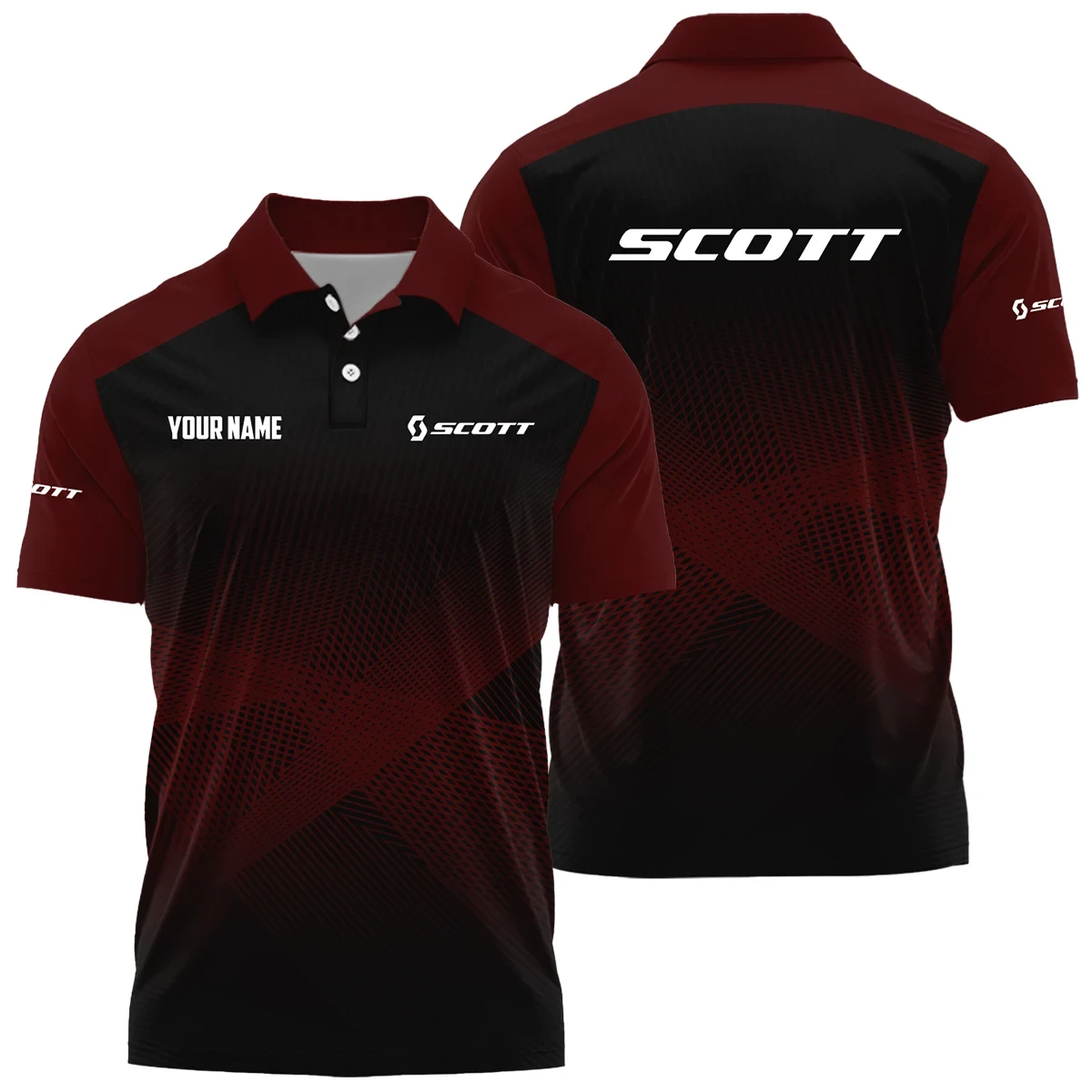 Scott Exclusive Logo Polo Shirt OSBCLPLTS121102STZ - Scott Polo Shirt