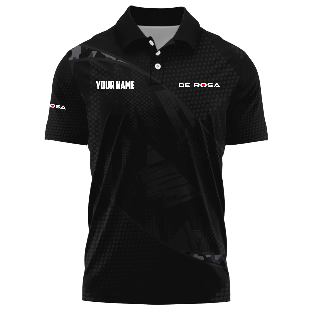 De Rosa Exclusive Logo Polo Shirt OSBCLPLTS121112DRZ - De Rosa Polo ...