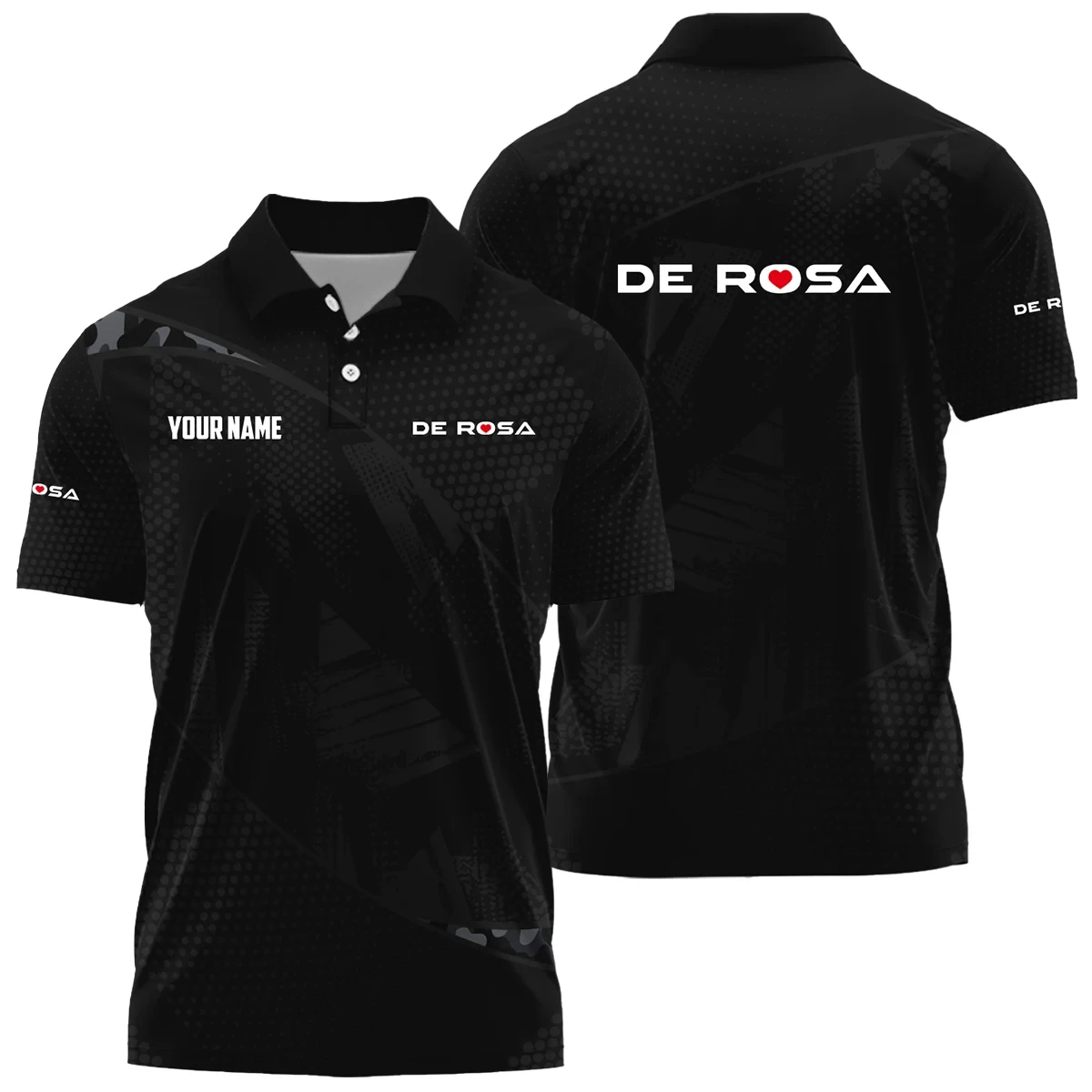 De Rosa Exclusive Logo Polo Shirt OSBCLPLTS121112DRZ - De Rosa Polo Shirt