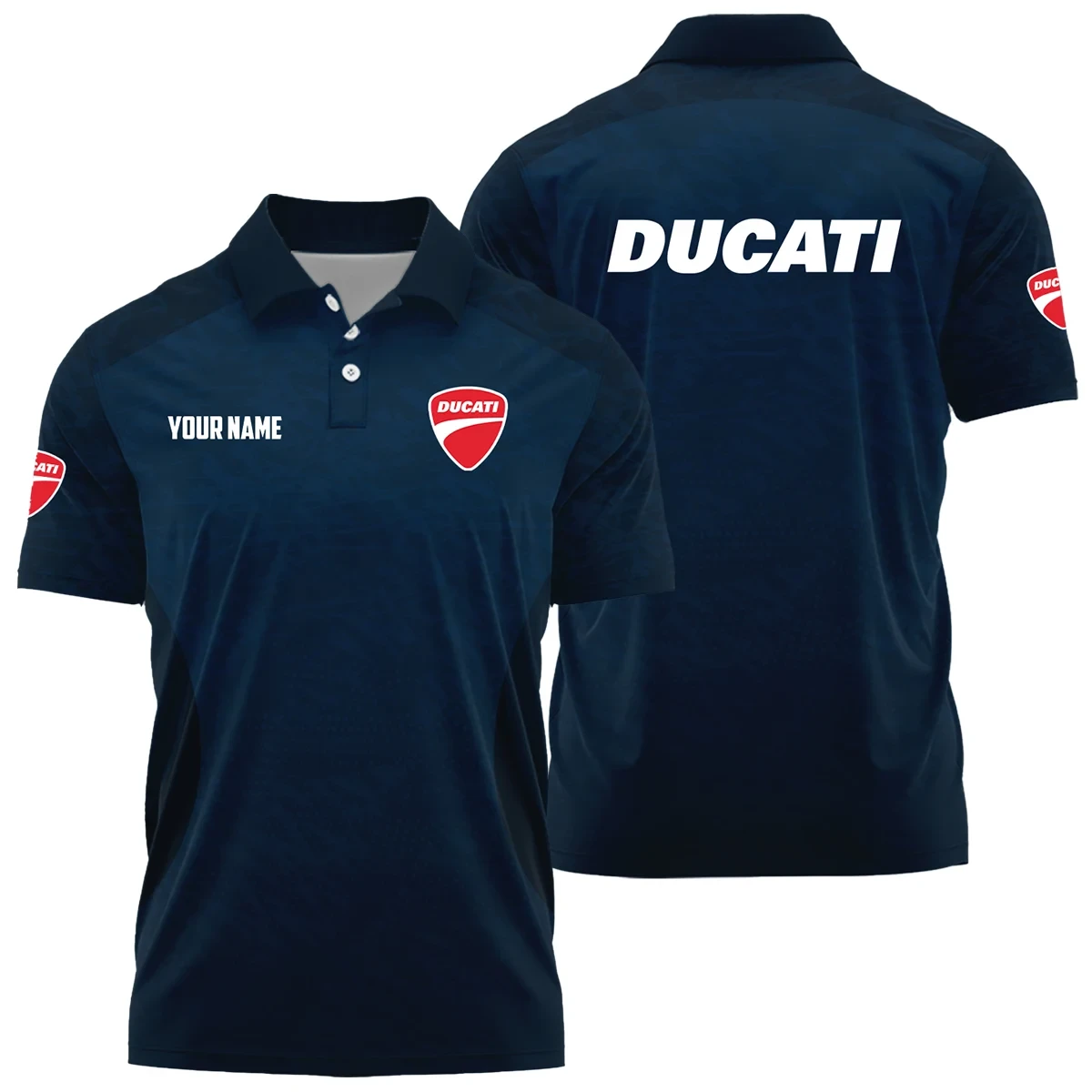 Ducati Exclusive Logo Polo Shirt OSMTBPLTS121101DCZ - Ducati Polo Shirt
