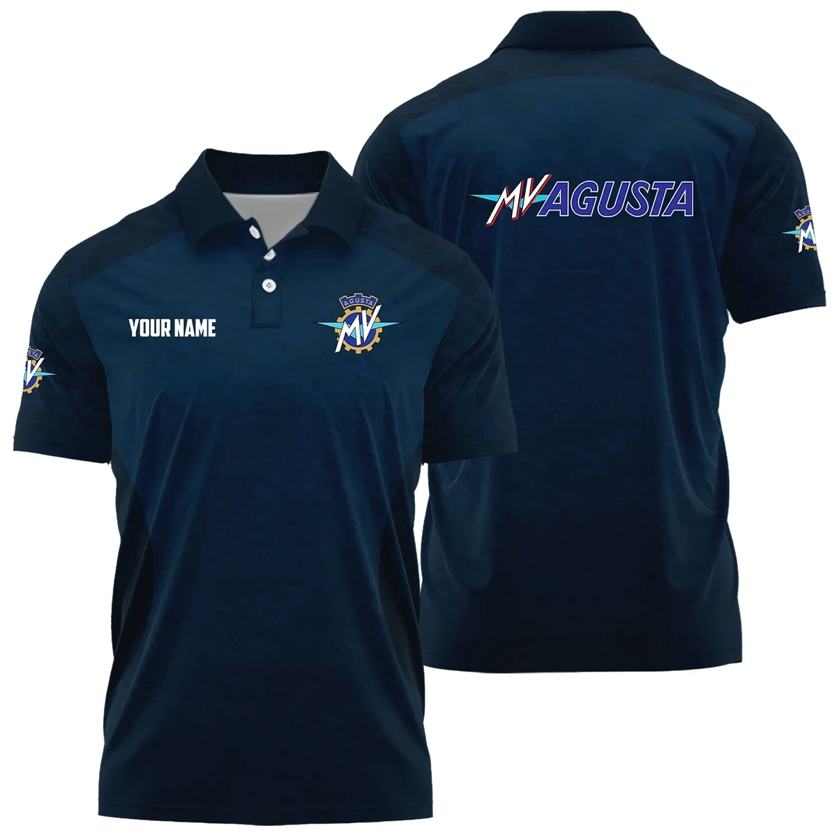 MV Agusta Exclusive Logo Polo Shirt OSMTBPLTS121101MAZ - MV Agusta Polo Shirt
