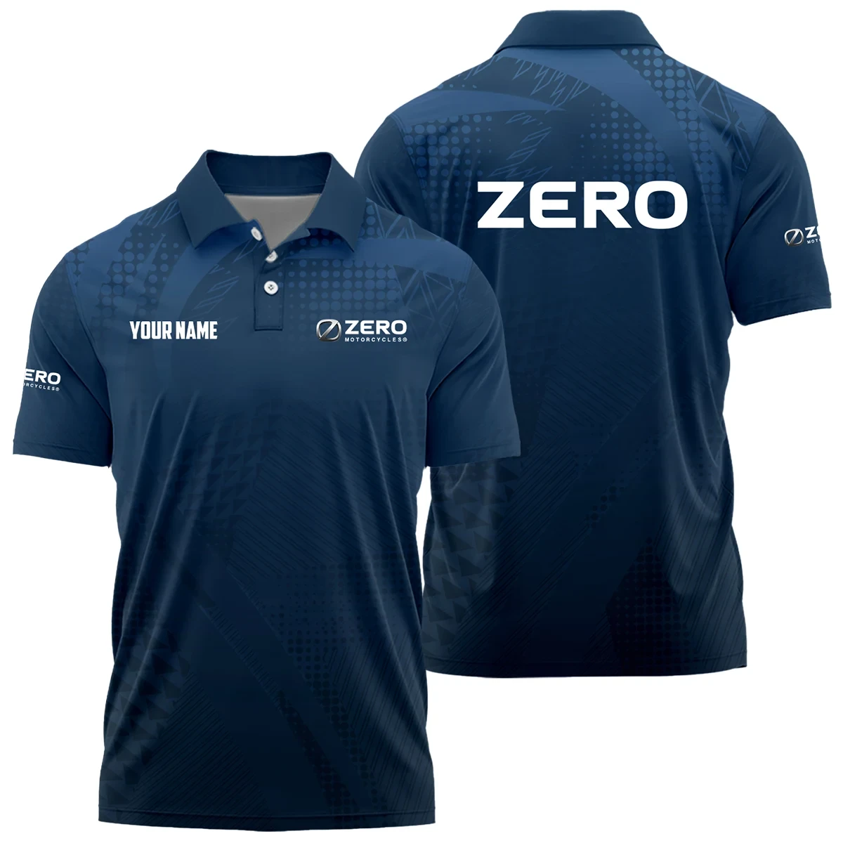 Zero Motorcycles Exclusive Logo Polo Shirt OSMTBPLTS121107ZMZ - Zero Motorcycles Polo Shirt