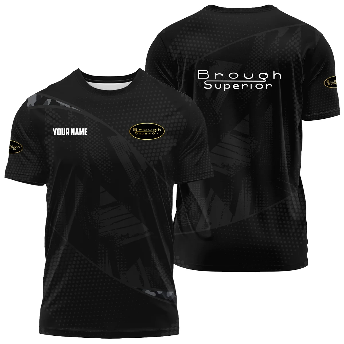 Brough Superior Exclusive Logo T-Shirt OSMTBPLTS121112BGSZ - Brough Superior T-Shirt