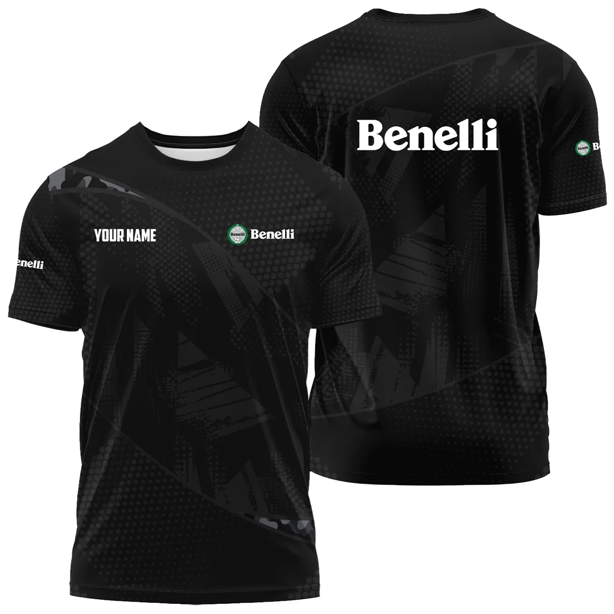 Benelli Exclusive Logo T-Shirt OSMTBPLTS121112BNZ - Benelli T-Shirt