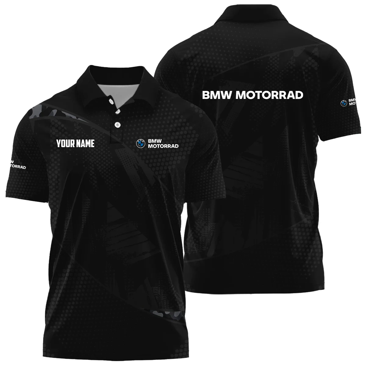 BMW Motorrad Exclusive Logo Polo Shirt OSMTBPLTS121112BWMZ - BMW Motorrad Polo Shirt