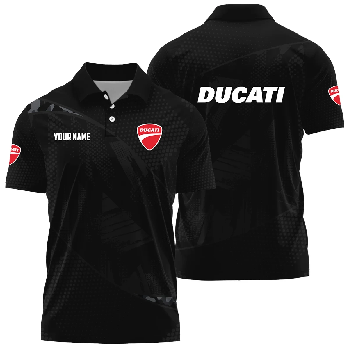 Ducati Exclusive Logo Polo Shirt OSMTBPLTS121112DCZ - Ducati Polo Shirt