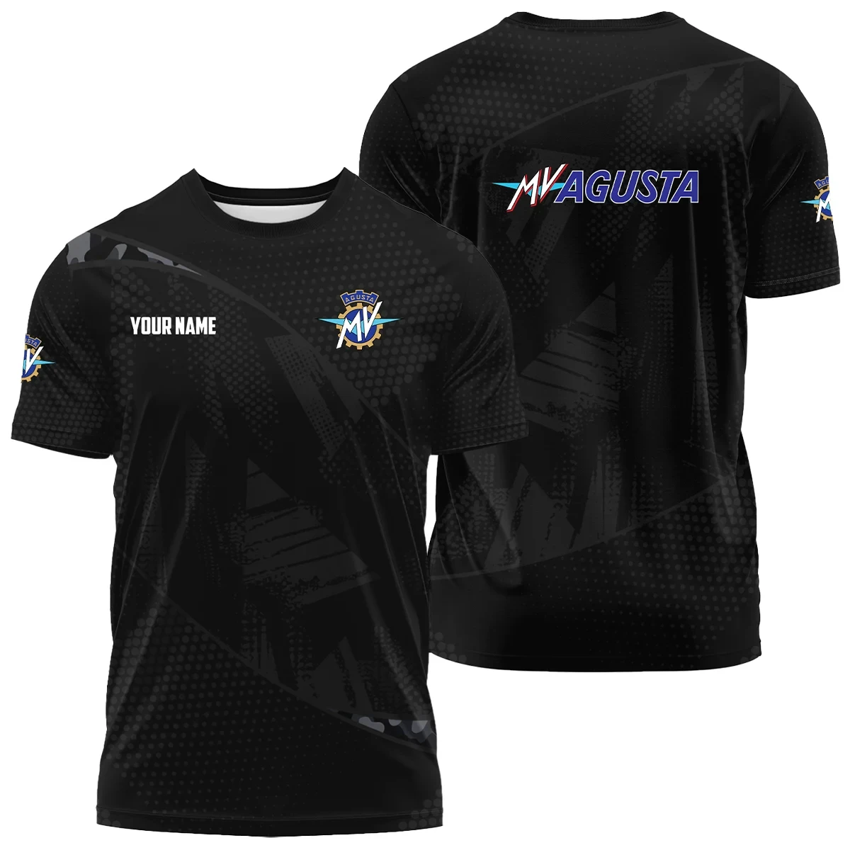 MV Agusta Exclusive Logo T-Shirt OSMTBPLTS121112MAZ - MV Agusta T-Shirt