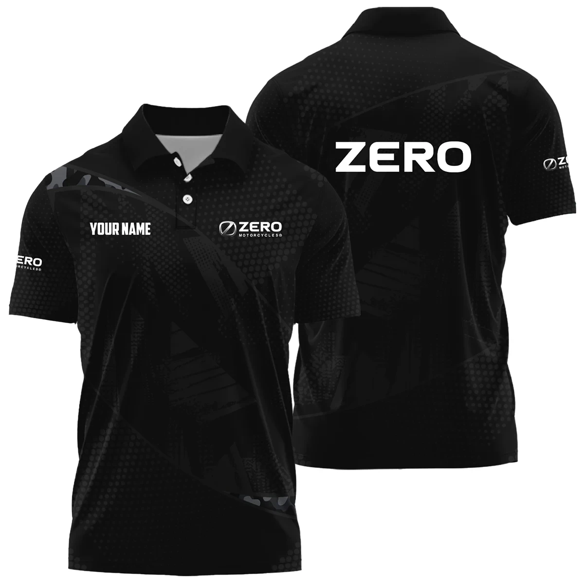 Zero Motorcycles Exclusive Logo Polo Shirt OSMTBPLTS121112ZMZ - Zero Motorcycles Polo Shirt