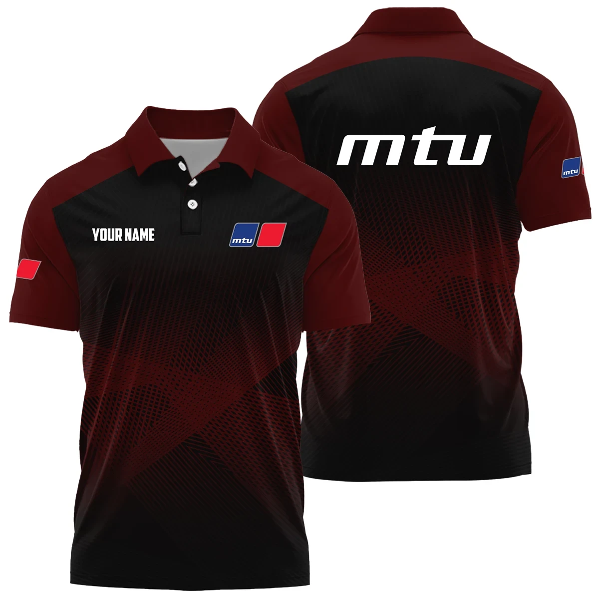 MTU Exclusive Logo Polo Shirt OUEPPLTS301202MTZ - MTU Polo Shirt