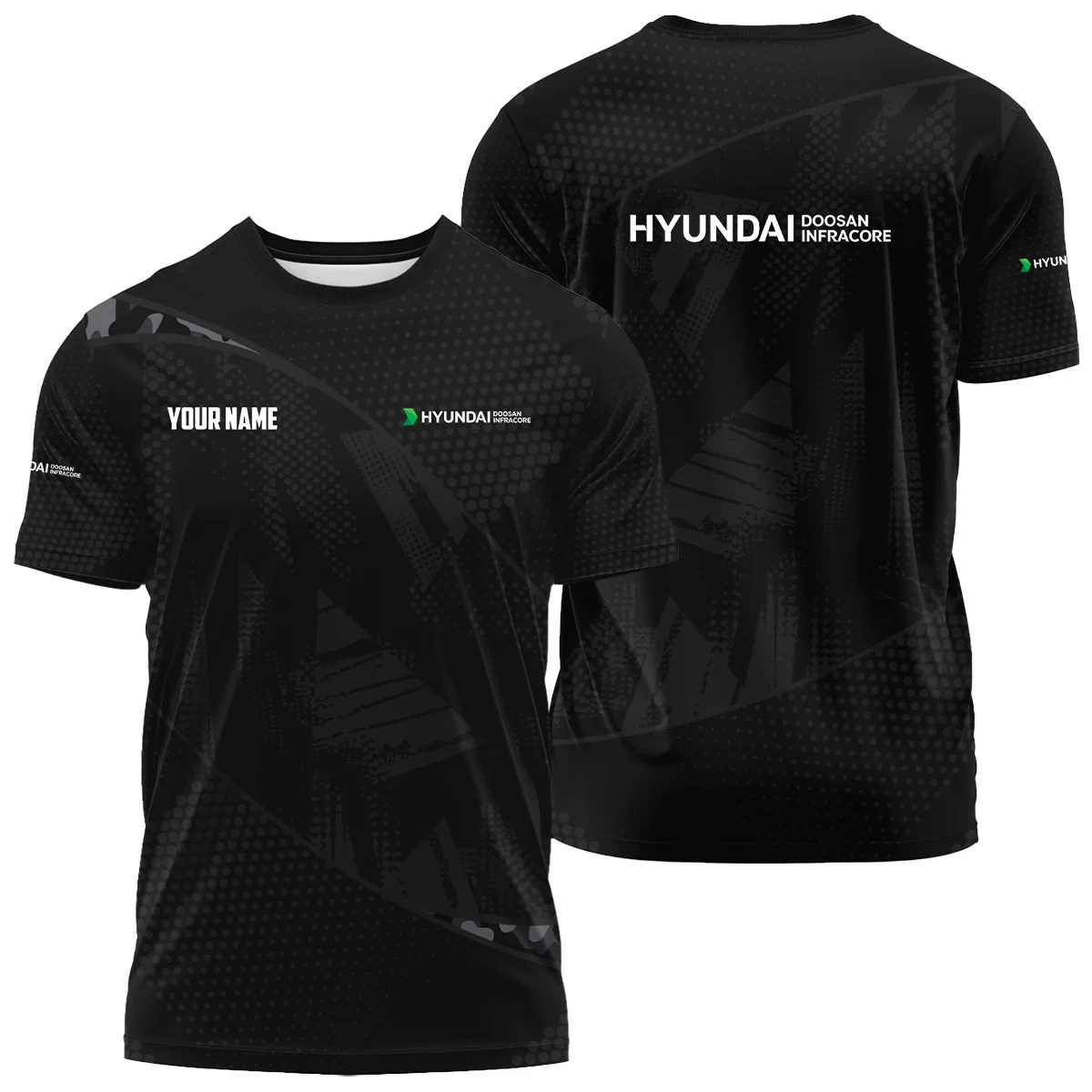 Hyundai Doosan Infracore Exclusive Logo T-Shirt OUEPPLTS301212HDZ - Hyundai Doosan Infracore T-Shirt