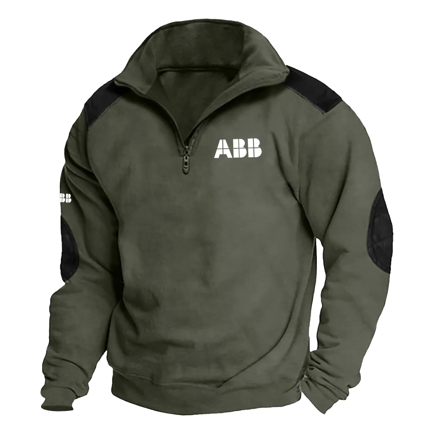 ABB Exclusive Logo Tactical Quarter-Zip Sweatshirt OUEPSCS3012ABZ - ABB Sweatshirt